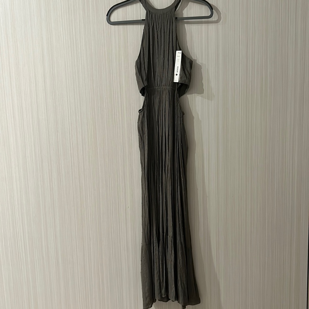 Aqua Maxi Dress (brand new with tags)
